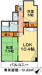 ライツ妙典の物件間取画像